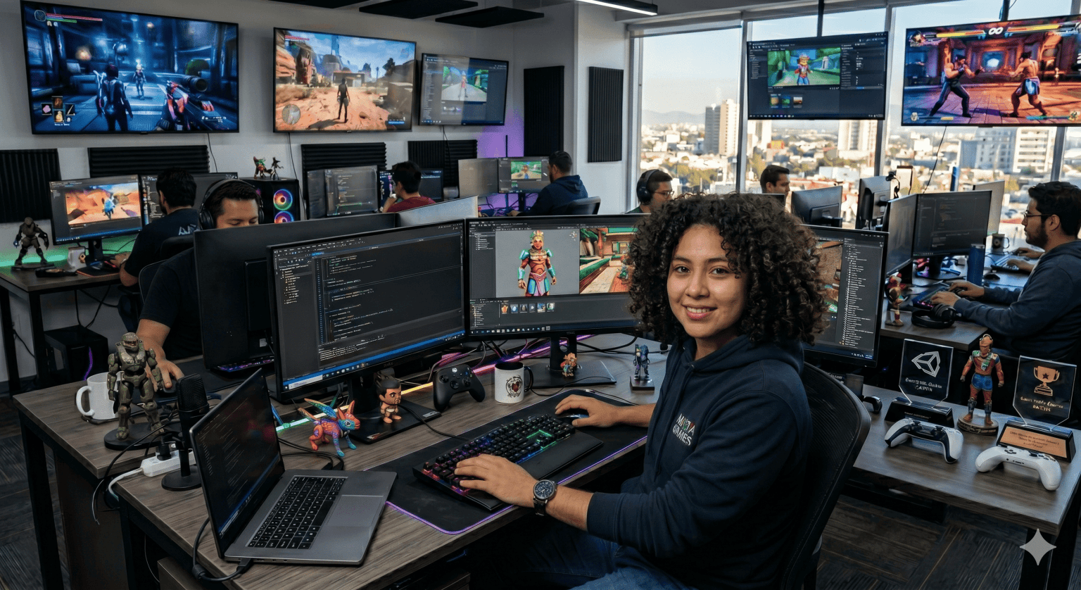 UVM, UNIR o Universidad Uk: ¿Cuál es la mejor carrera de videojuegos en línea en México 2026?